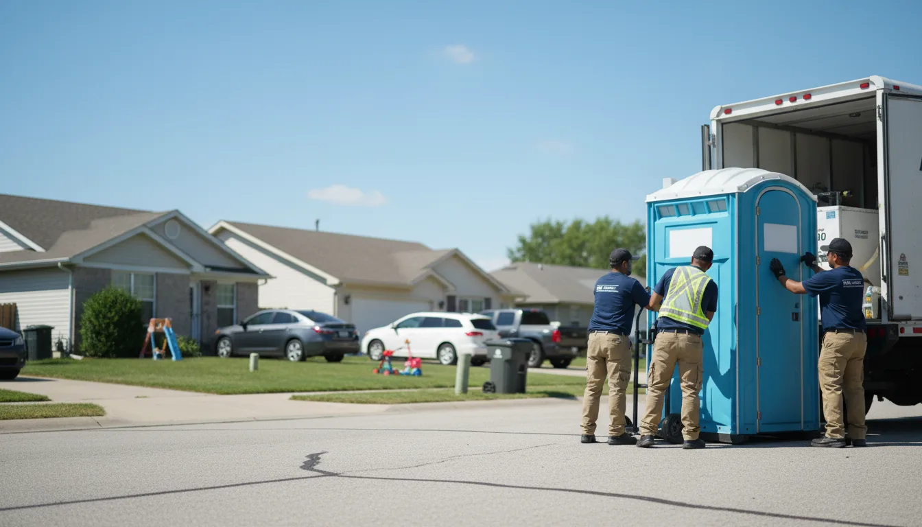 Standard Porta Potty Rentals in Mackinaw, IL near me